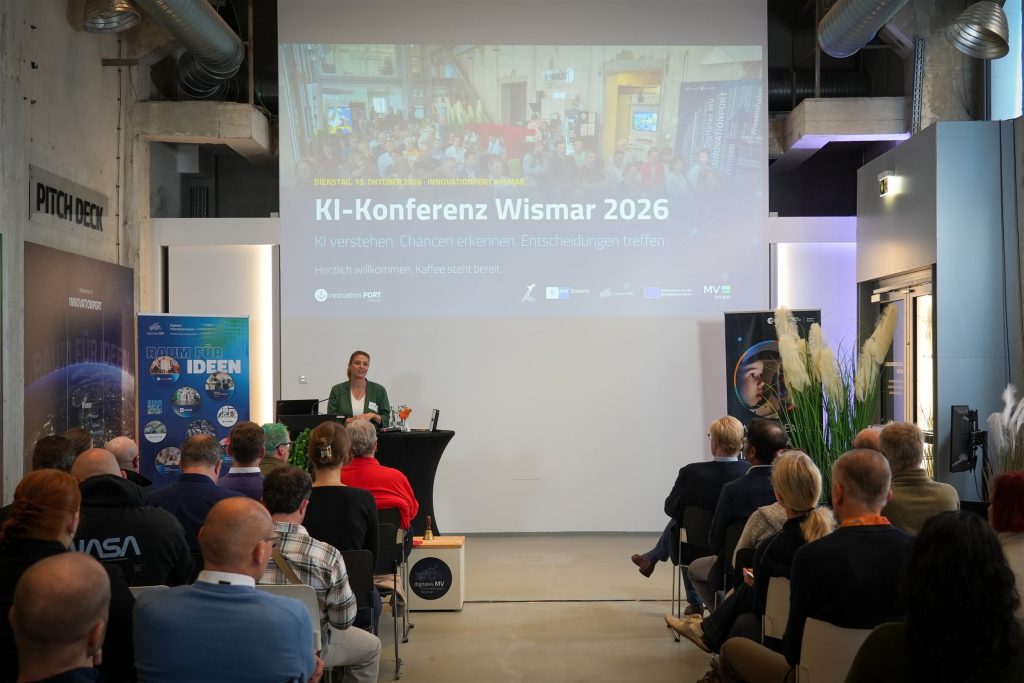 Impression von der KI-Konferenz 2026 im InnovationPort Wismar