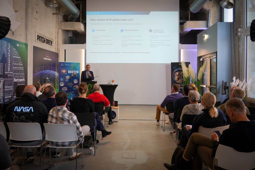 Impression von der KI-Konferenz 2026 im InnovationPort Wismar