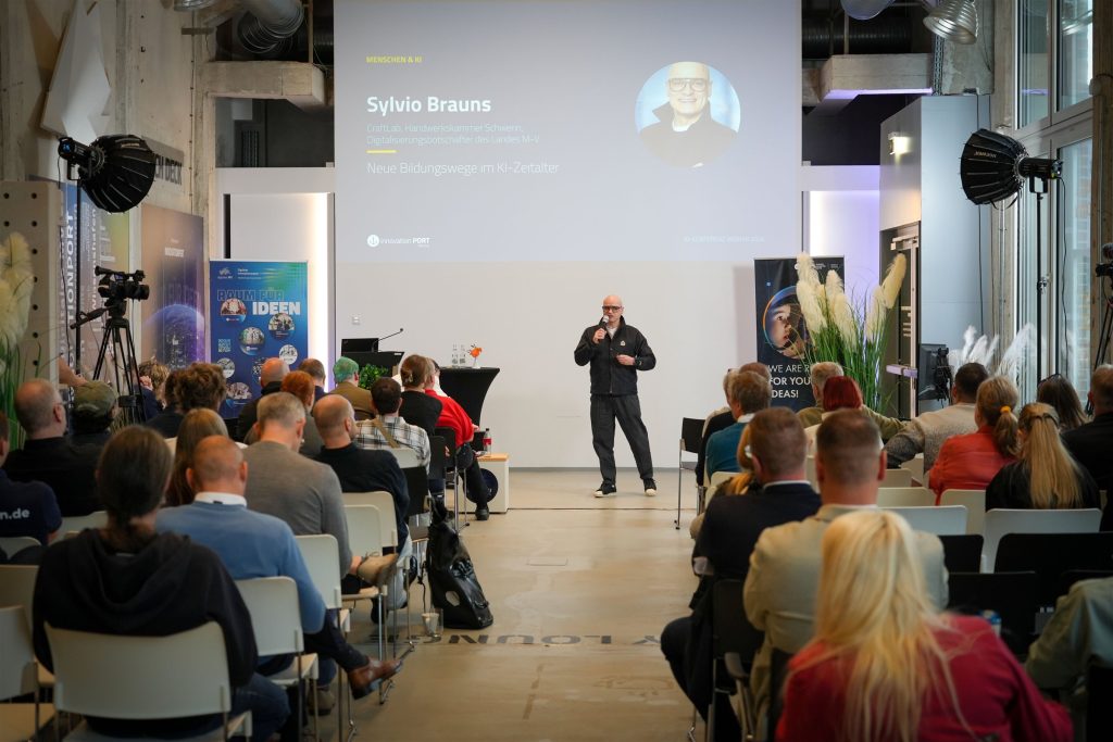 Impression von der KI-Konferenz 2026 im InnovationPort Wismar